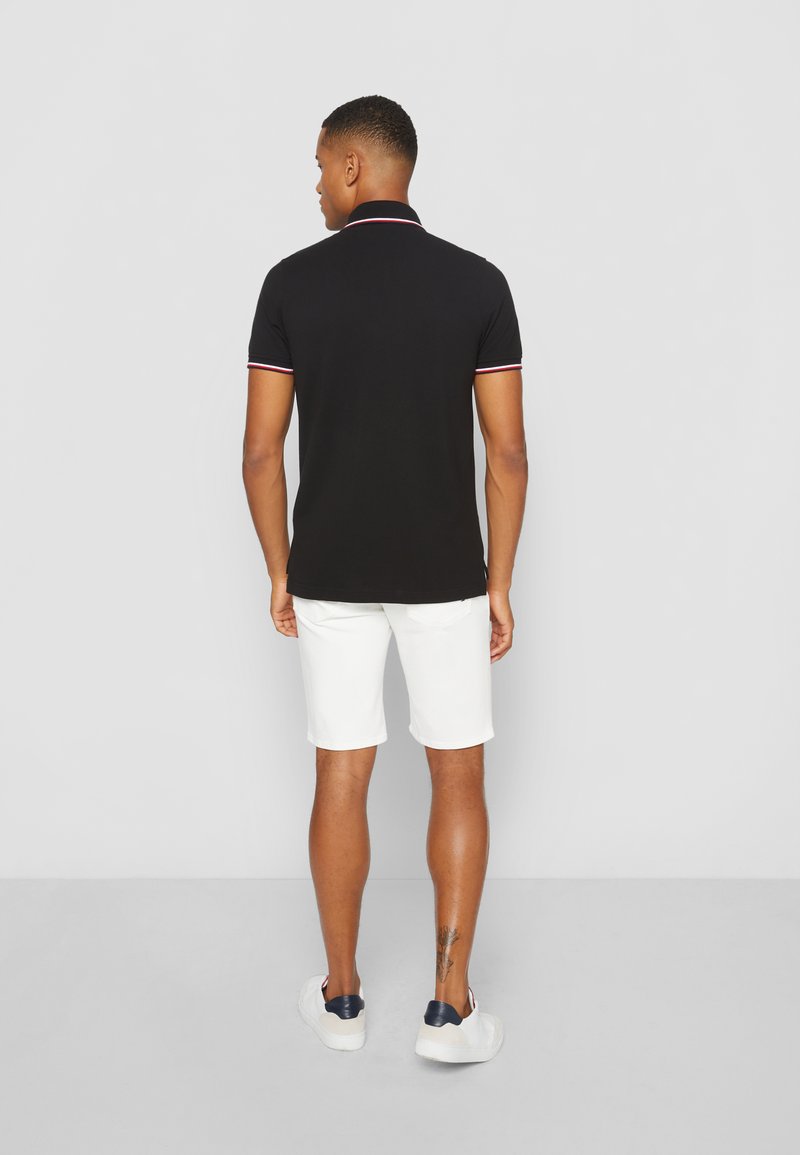 Tommy Hilfiger Tommy Hilfiger TIPPED SLIM - Polo shirt - black Bis zu 55% Rabatt