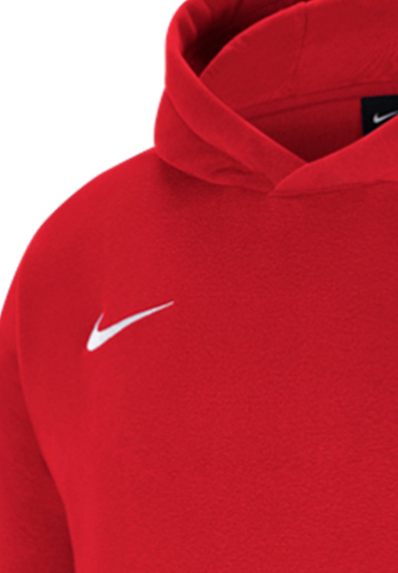 Nike Performance Nike Performance Y NK FLC PARK20 PO HOODIE - Hoodie - university red white Begrenzt auf 3 Tage