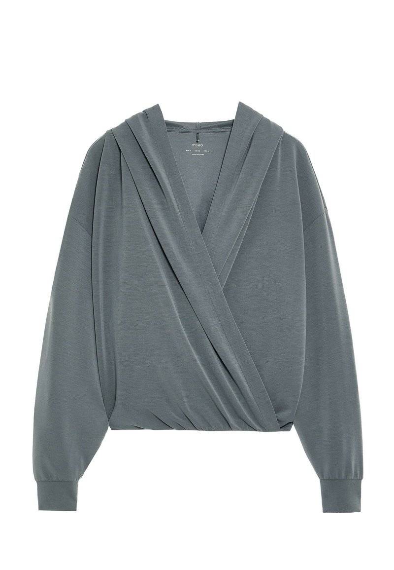 OYSHO OYSHO SOFT TOUCH - Hoodie - grey Kostenloser Versand