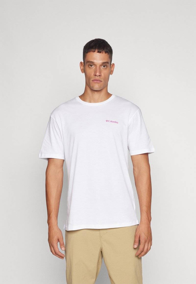 Columbia Columbia ROLLINGWOOD PARK GRAPHIC - Print T-shirt - white Fabrikpreis