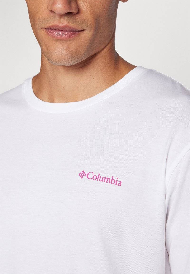 Columbia Columbia ROLLINGWOOD PARK GRAPHIC - Print T-shirt - white Fabrikpreis